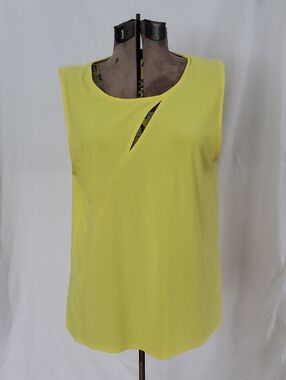 DKNY Top, Large, Yellow